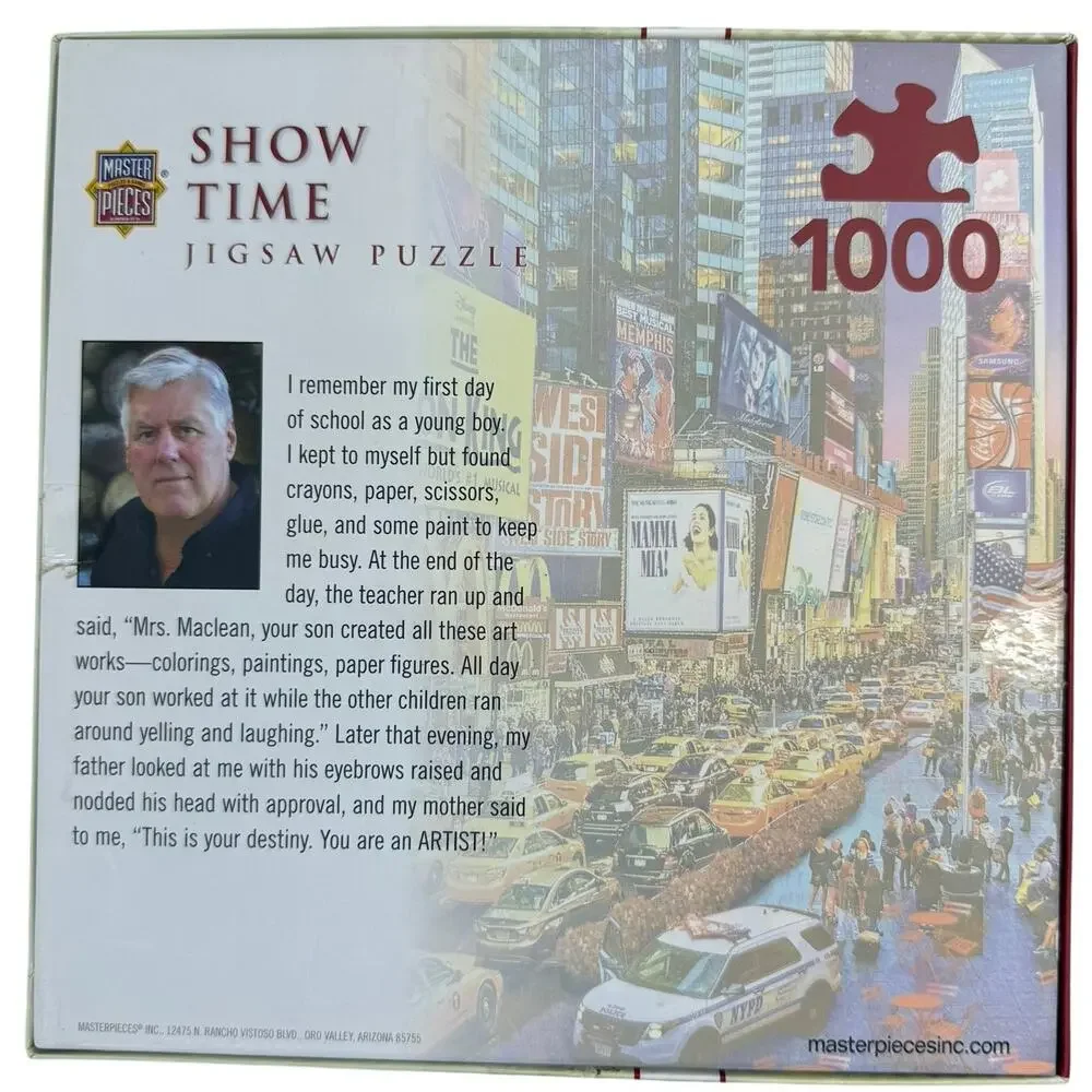 Masterpieces (Puzzles) bring vibrant